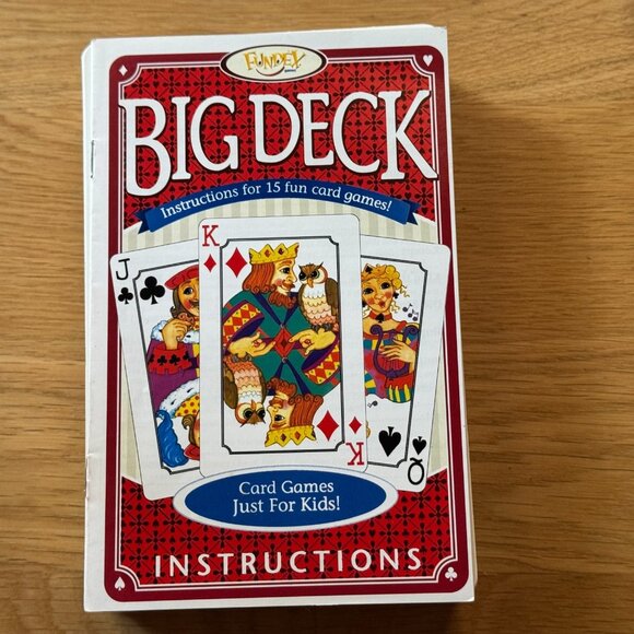 Big Deck Playing Cards with Tin Container by Fundex Games - Picture 3 of 16
